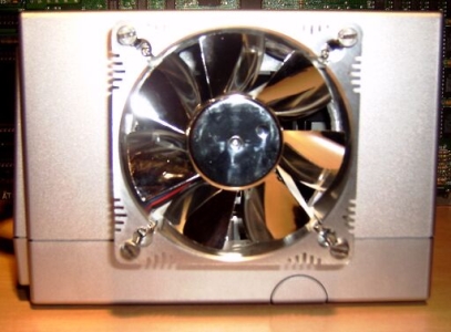 gamecube with fan